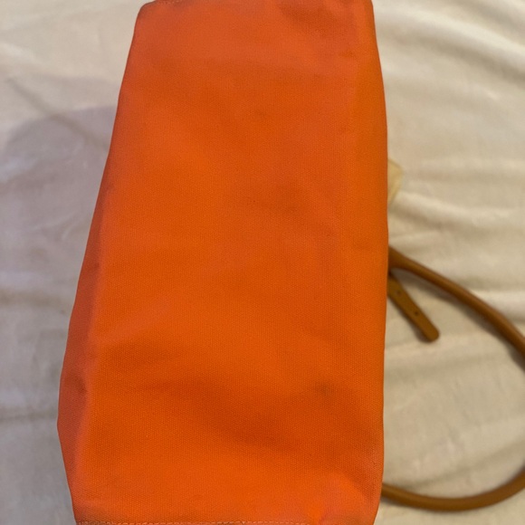 Tory Burch White, Yellow, Peach, and Tan Beach Bag! - Picture 5 of 13